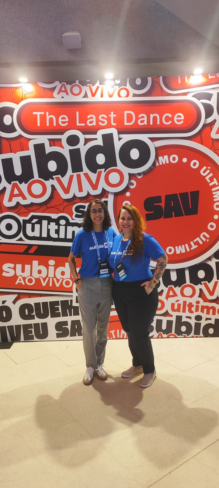 Equipe da Uai Só Performance no evento Subido Ao Vivo